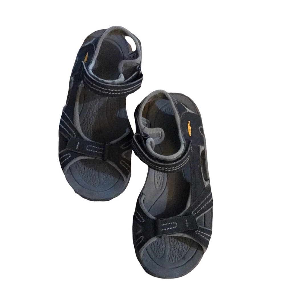 Keen Blck/Grey Strappy Sandals